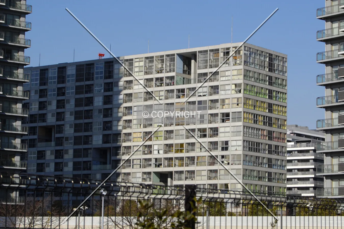 View from the southeast