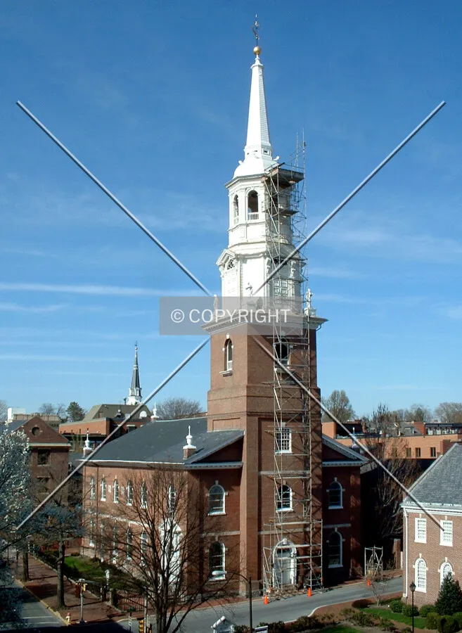 View from the southwest across Duke Street