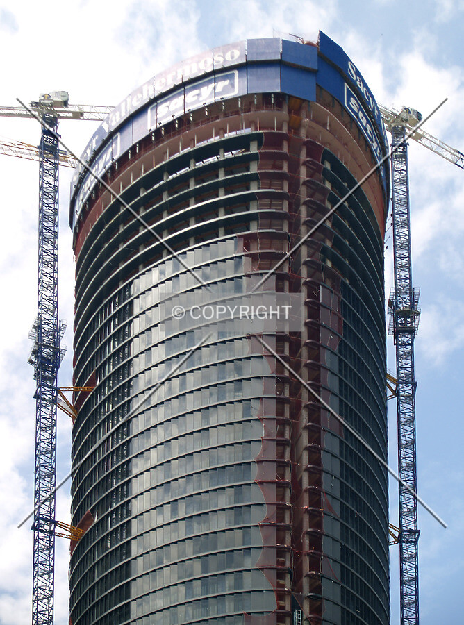 Top floors seen from the east