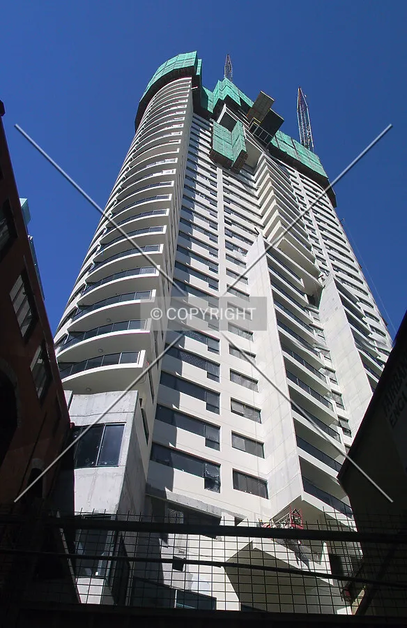 Looking up the northside