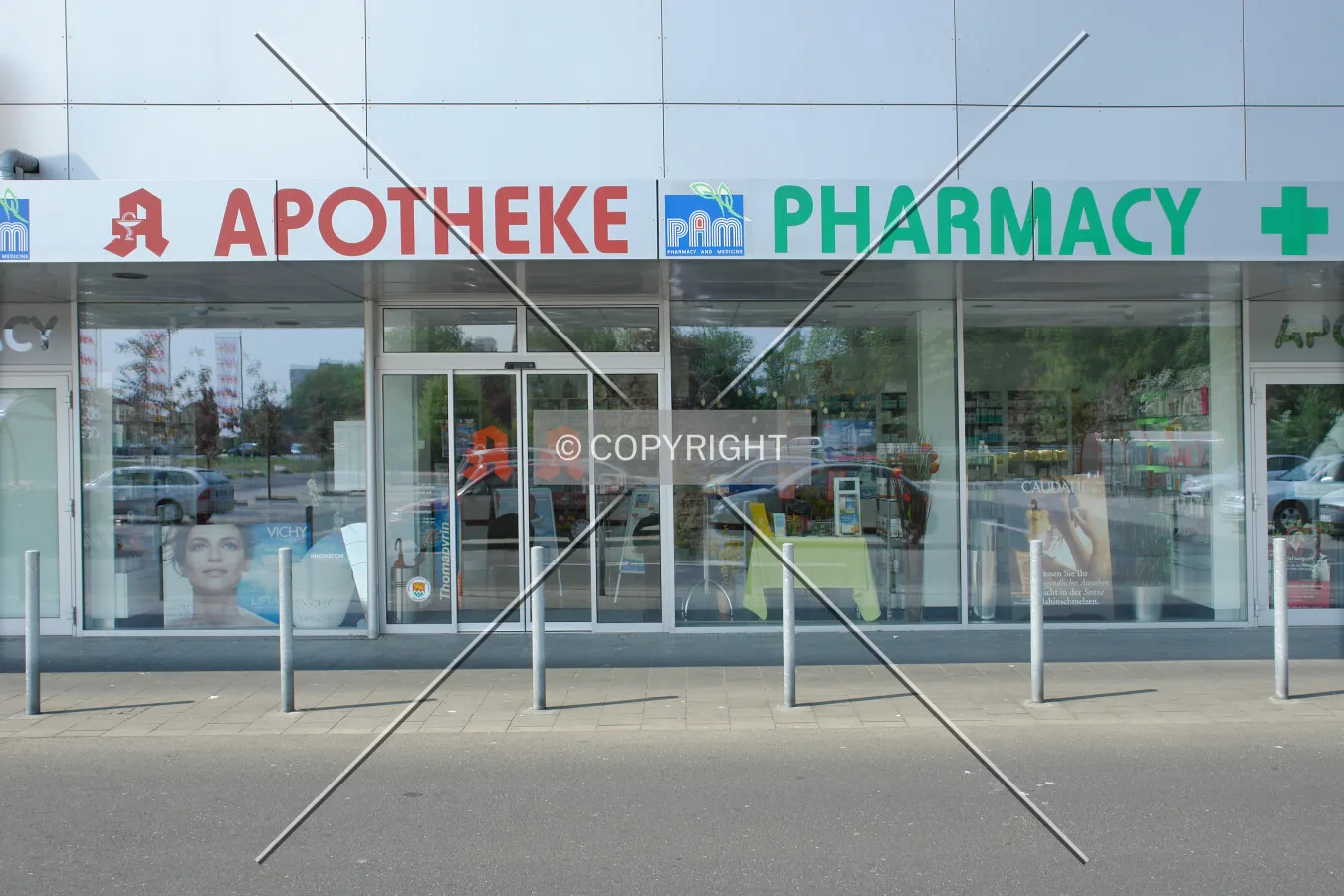 A pharmacy store in Germany