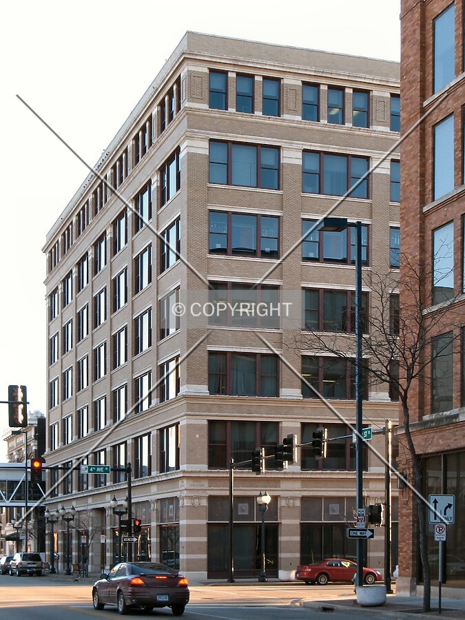 North corner from 3rd Street SE
