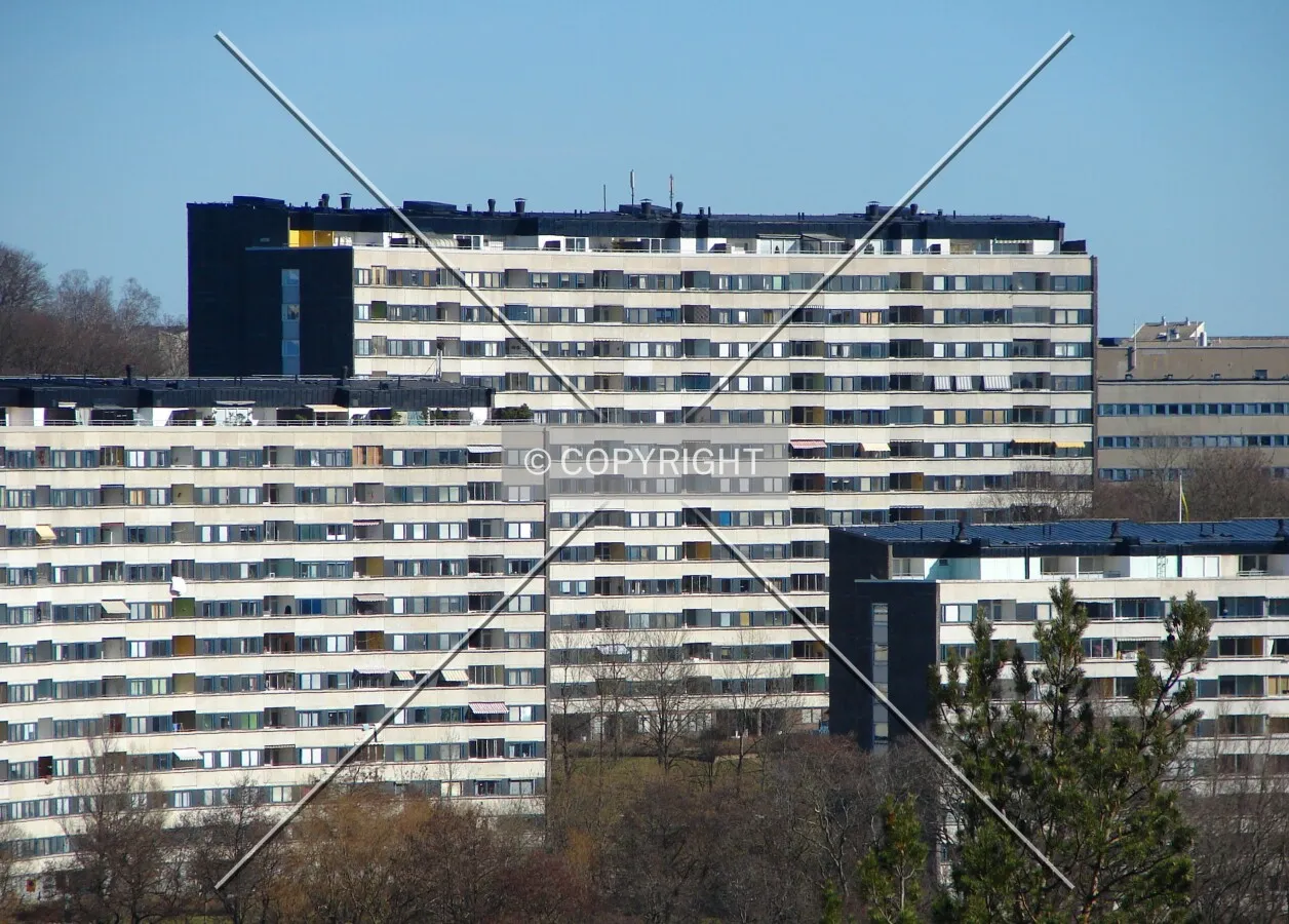 View from across Årstaviken