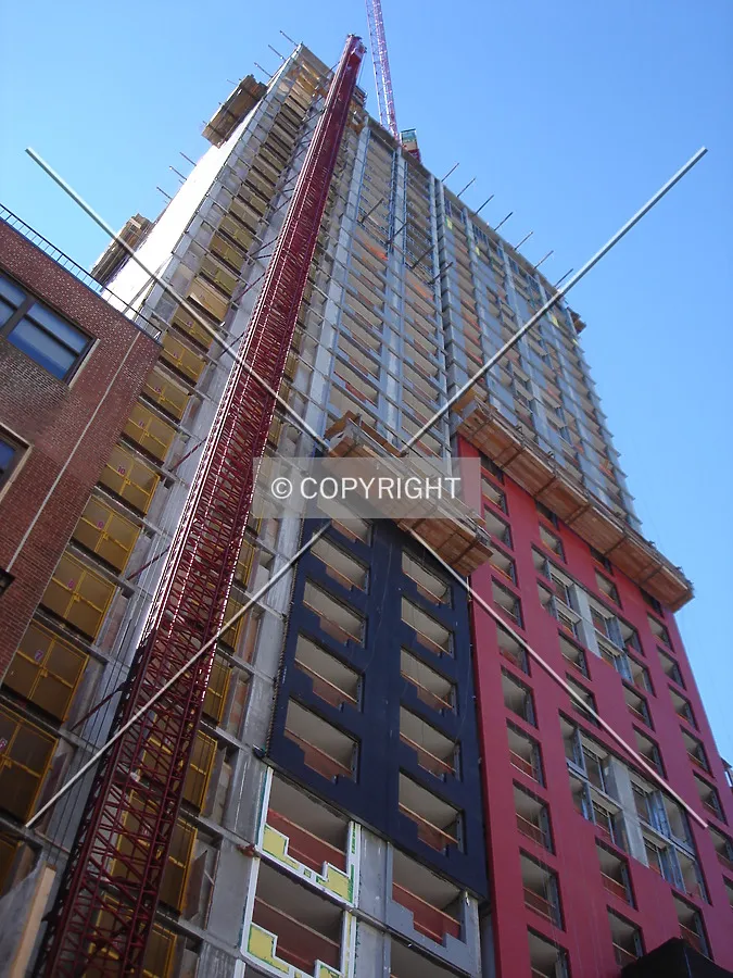 View from West 40th Street
