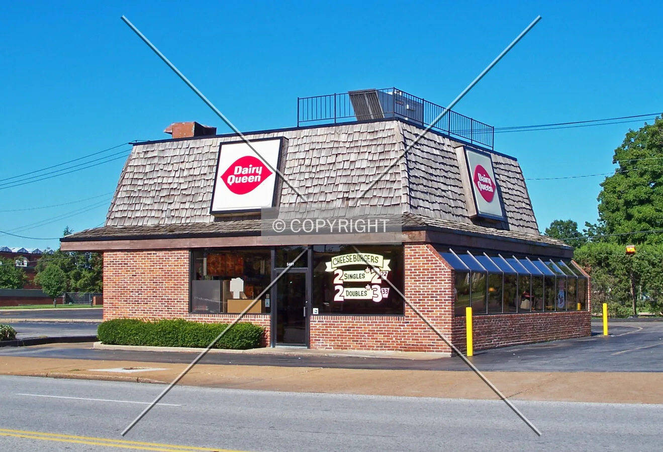 View from the northeast