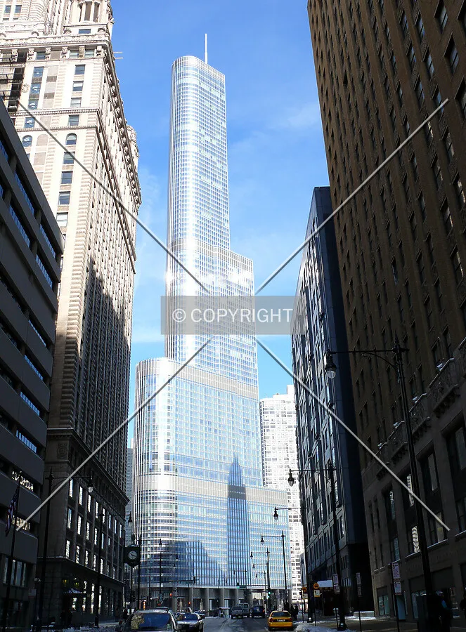 View to the north from Lake Street