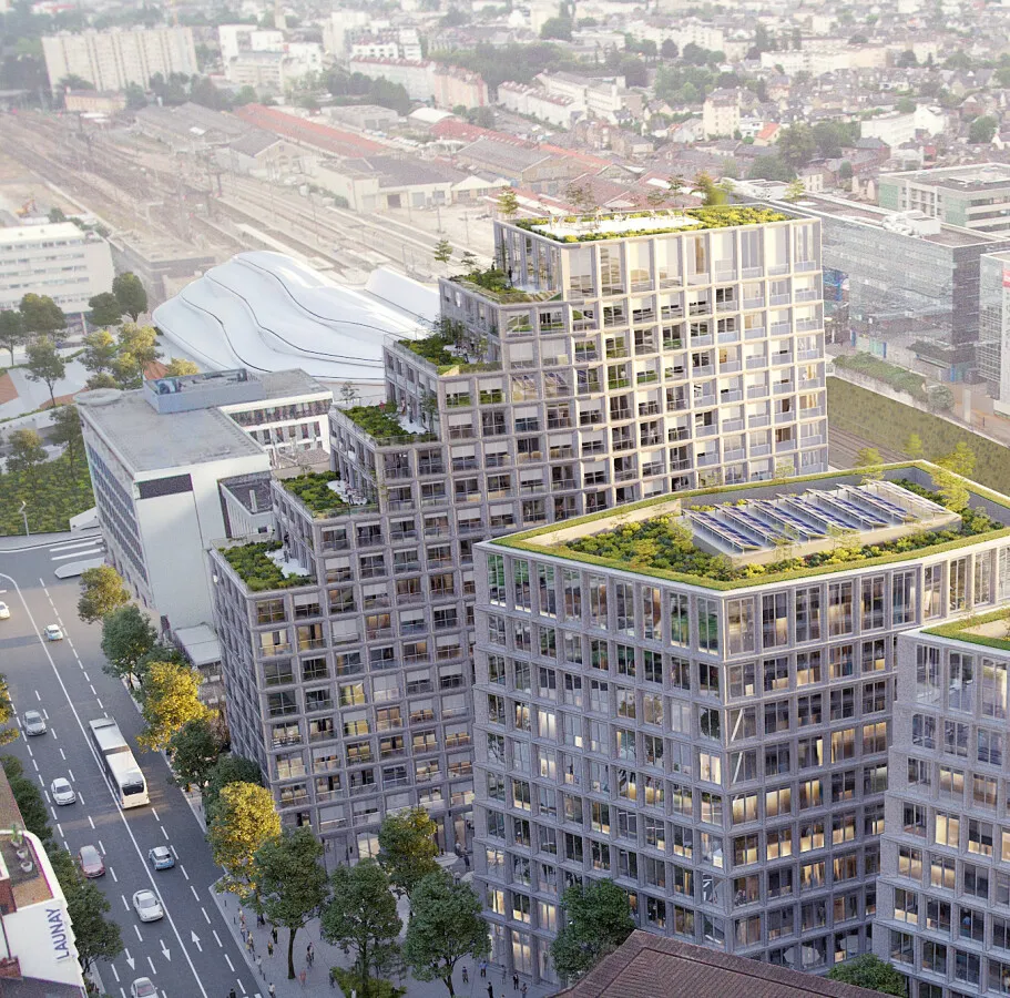 First rendering of the project.