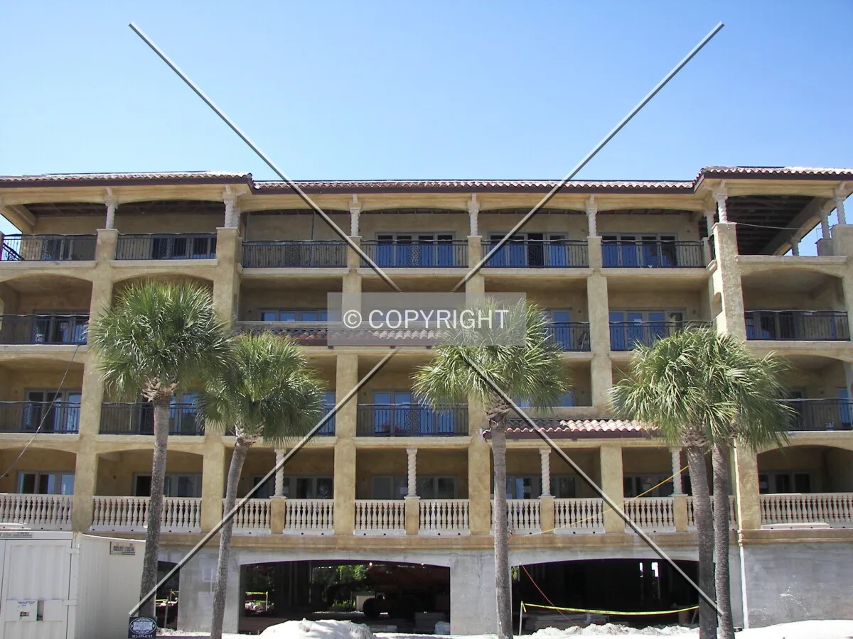 View from the southeast on Beachview Drive
