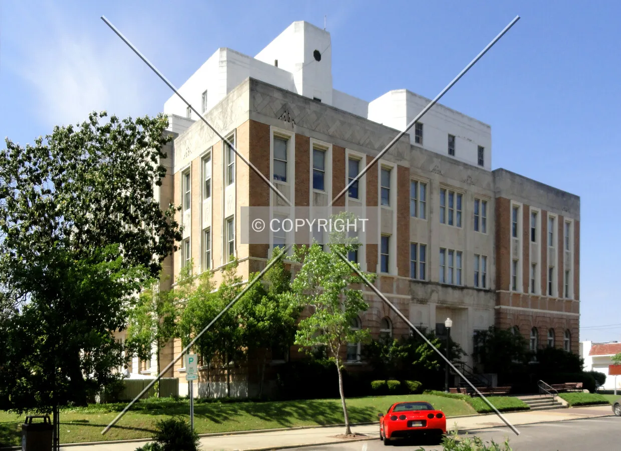 From across 5th Street to the south