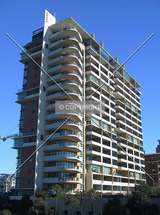 View southwest from South Dowling Street