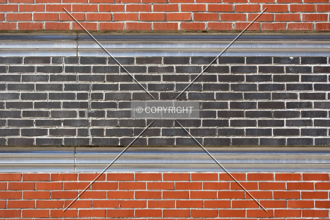 Facade detail near the base