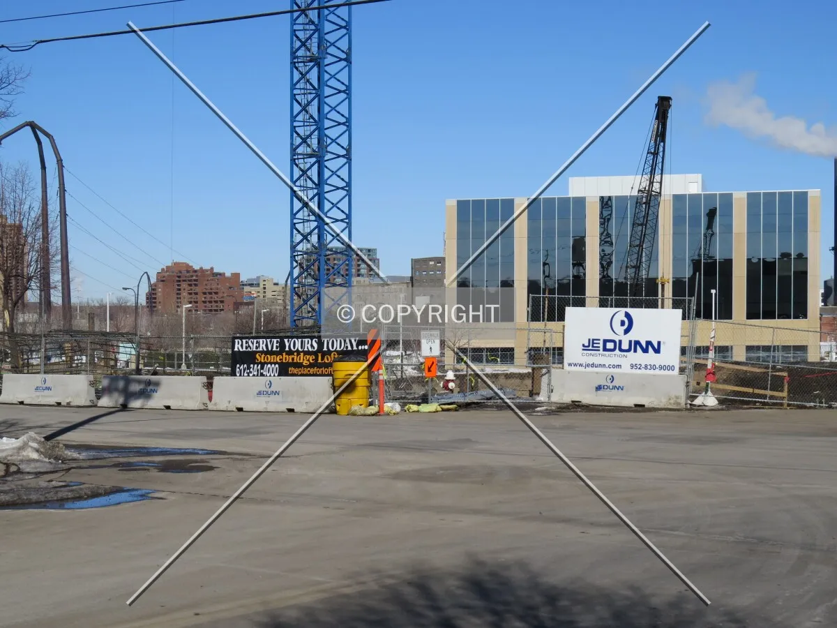 View to the north from 12th Avenue South