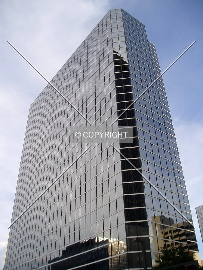 Looking up from the northwest at East Kennedy Boulevard and North Tampa Street
