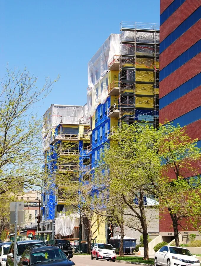 View to the north