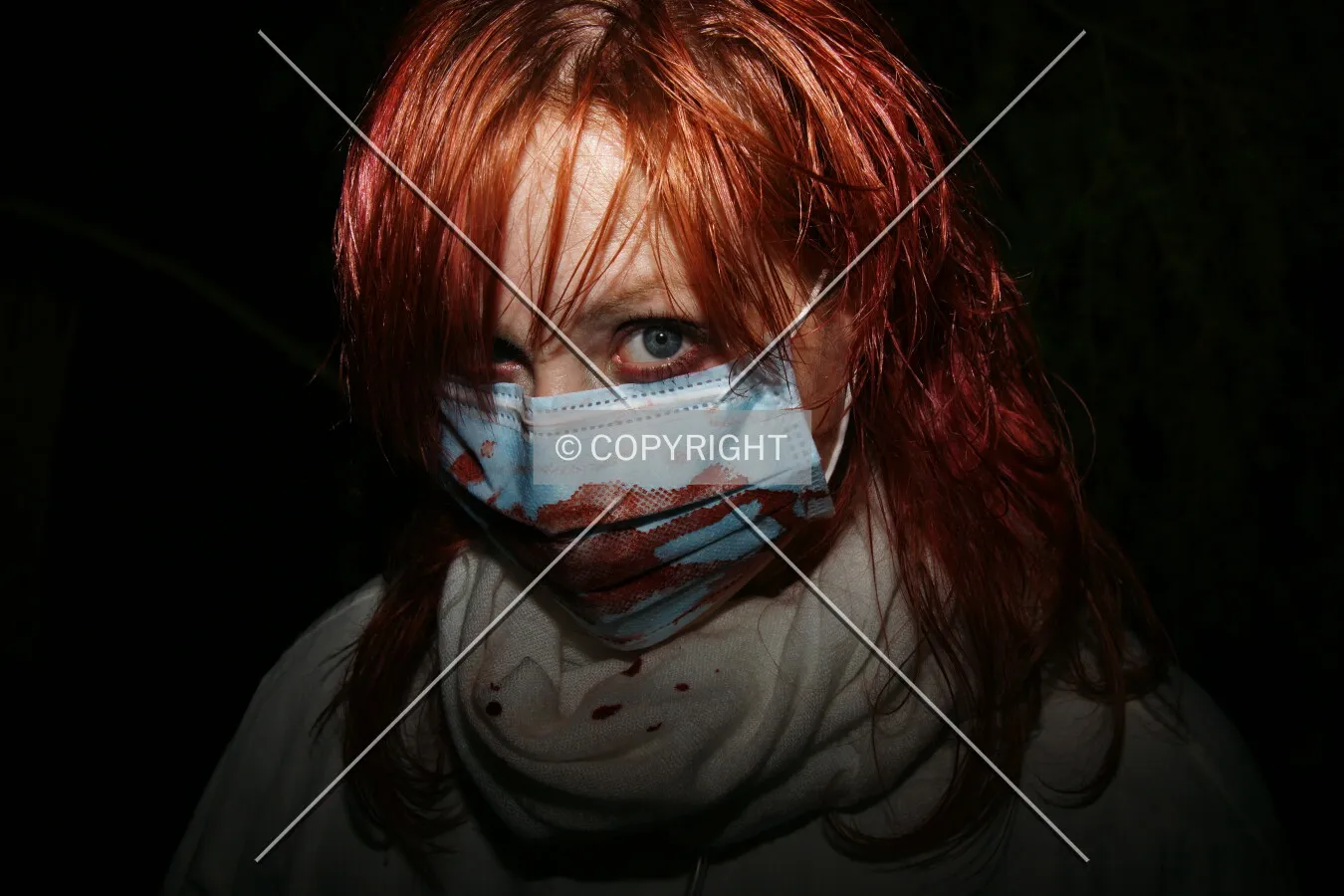 This woman is starring at you