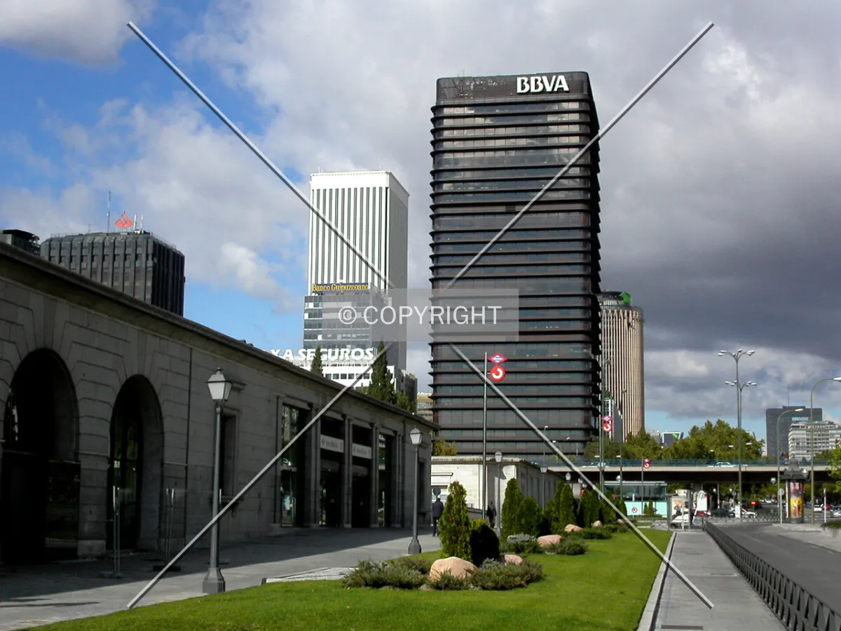 View from Nuevos Ministerios
