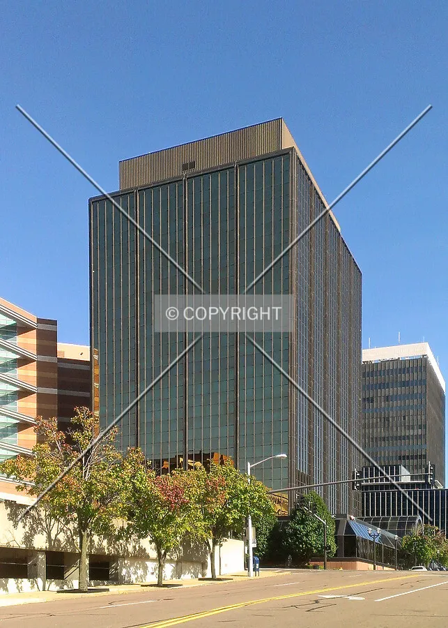 View from Bonhomme Avenue to the southwest
