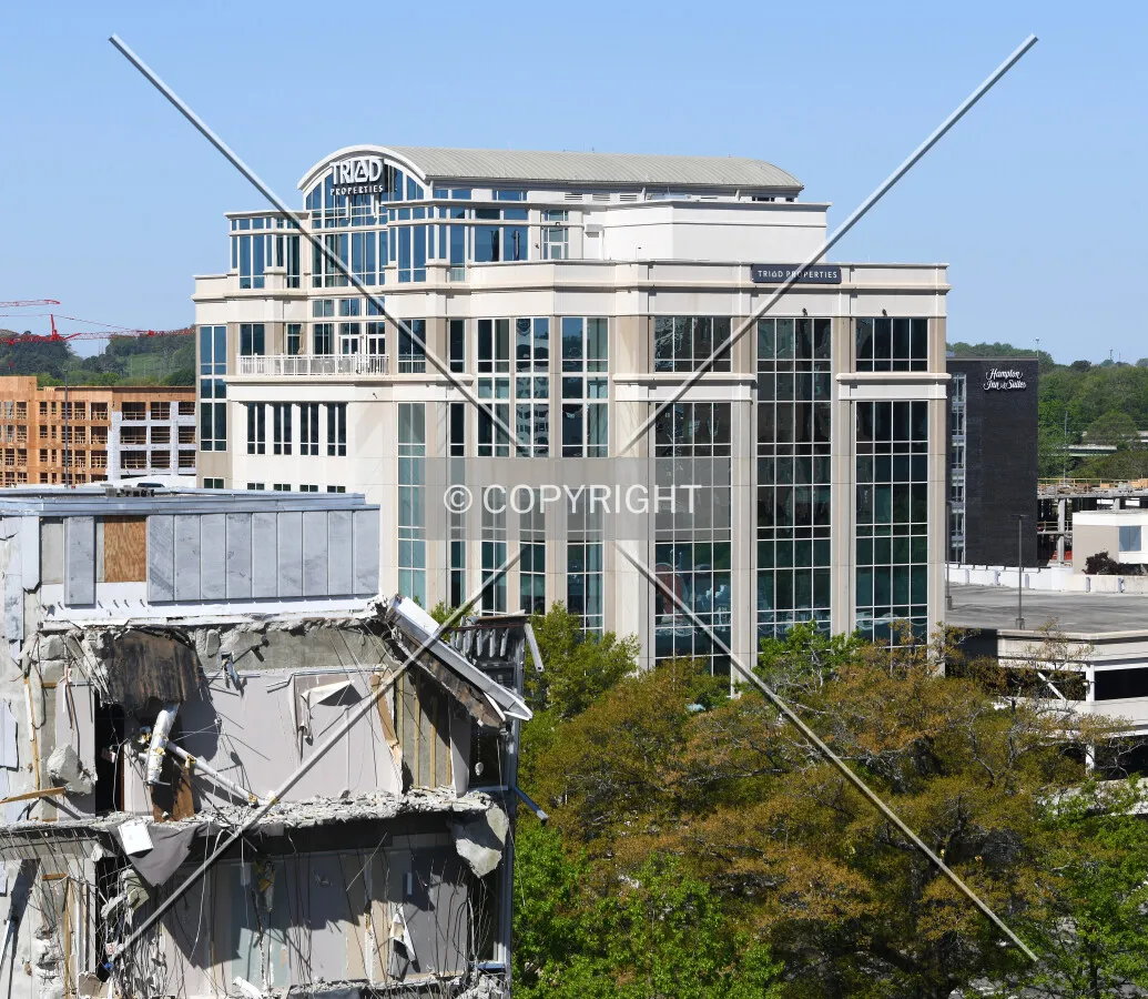 View from the east