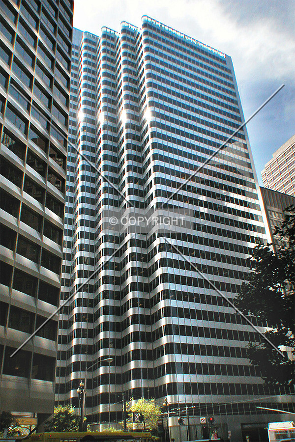 Staggered facade along Market Street
