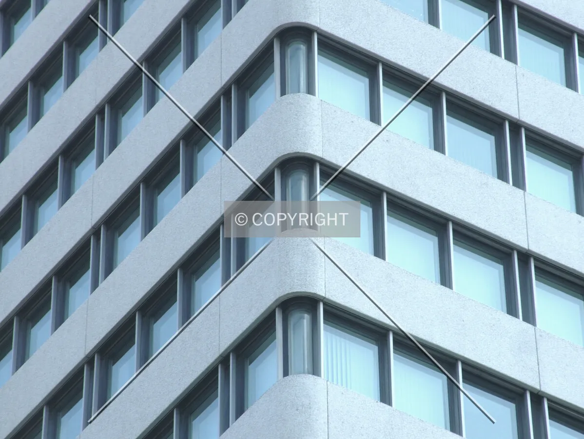 Windows detail in Escher-Strasse corner