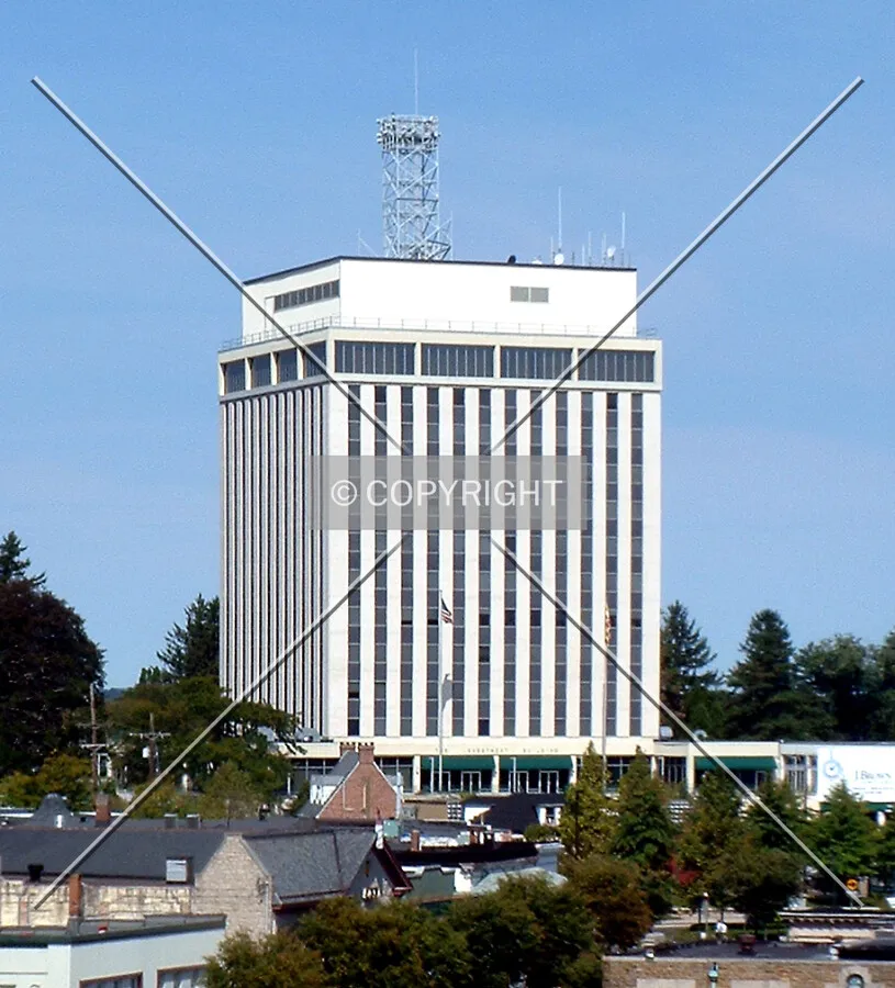 View from the southeast