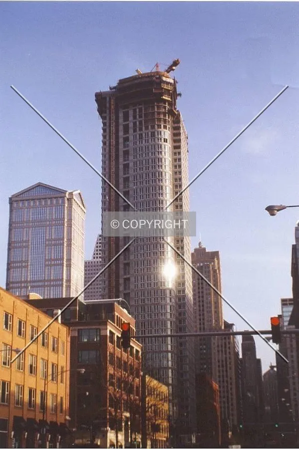 View from LaSalle Street looking south