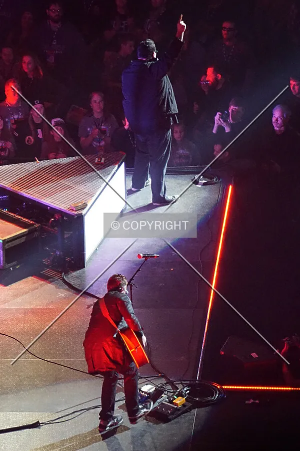 Sidewalk Prophets performing during the 2016 Winter Jam concert; January 23, 2016