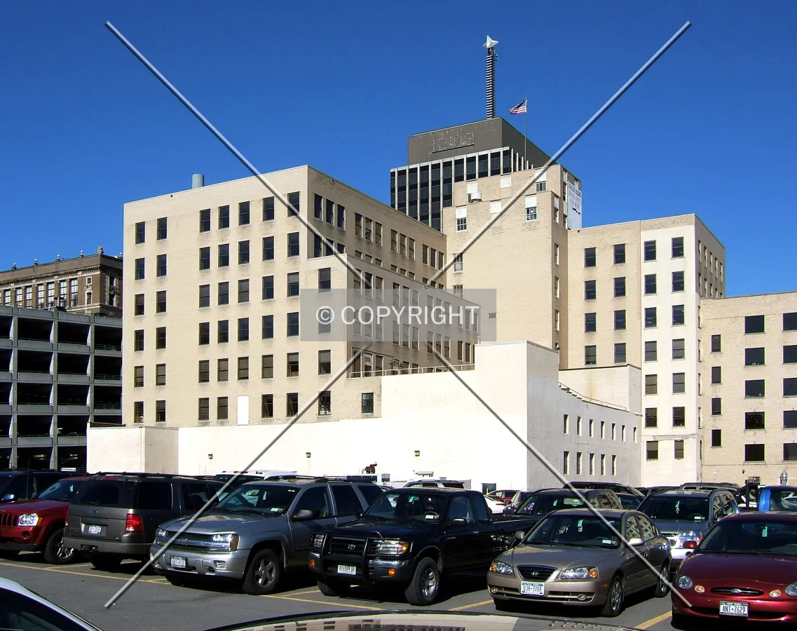 View from the southeast