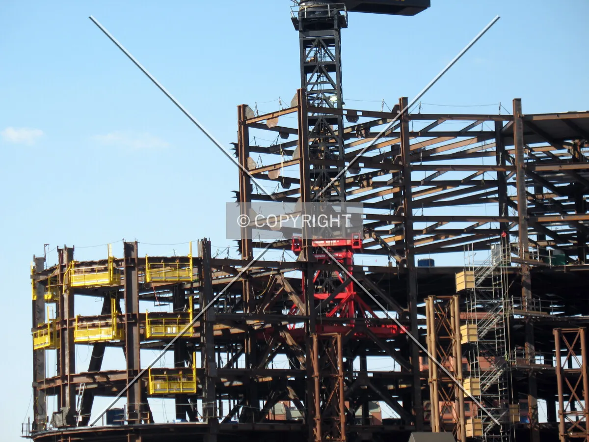 During framework construction