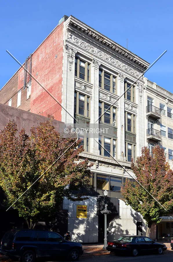 View from the southwest on Hamilton Street