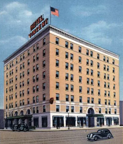 Vintage view from the south