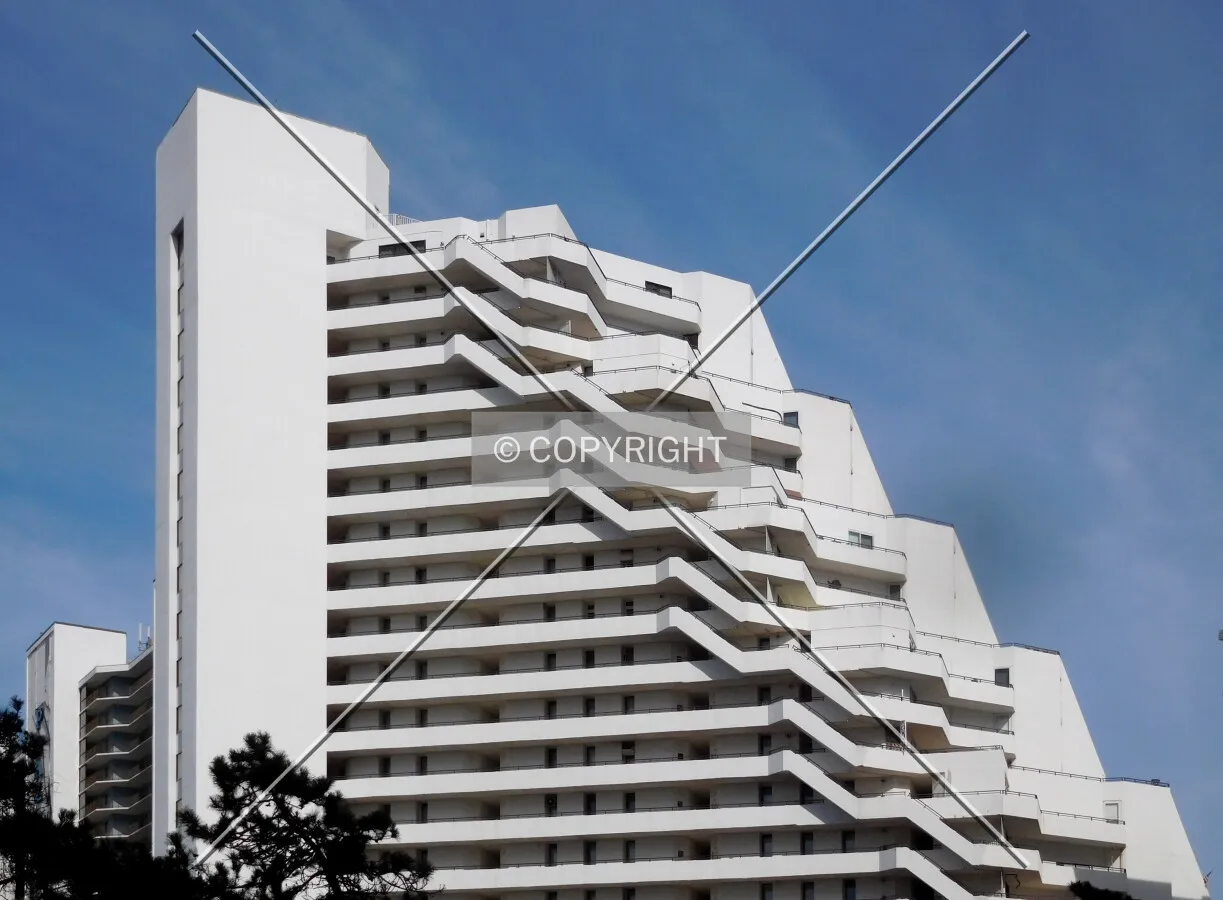 Upper floors from the south