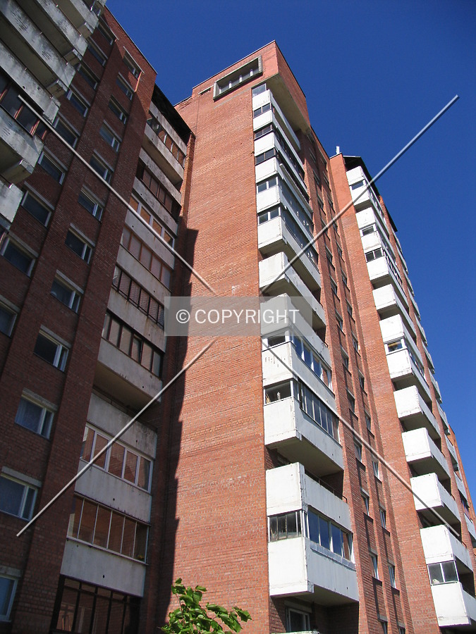 Rear facade