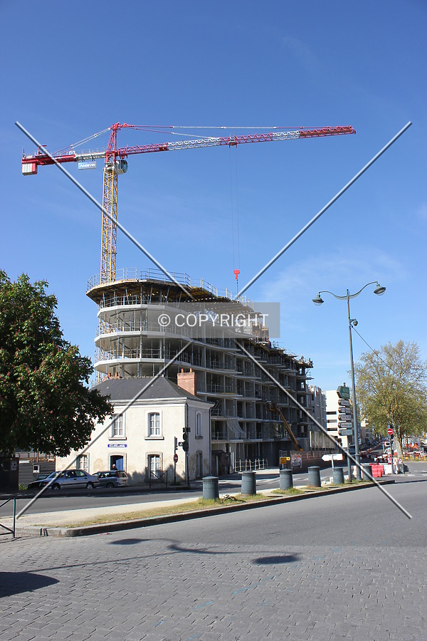View from the east.