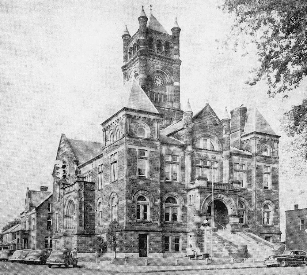 Vintage view from the east
