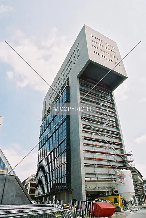 Back side of the building