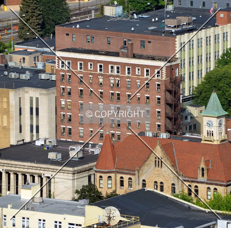 View from the west