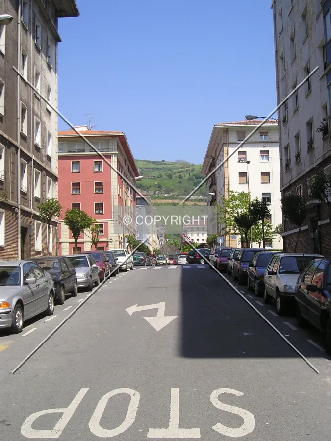 View towards the east
