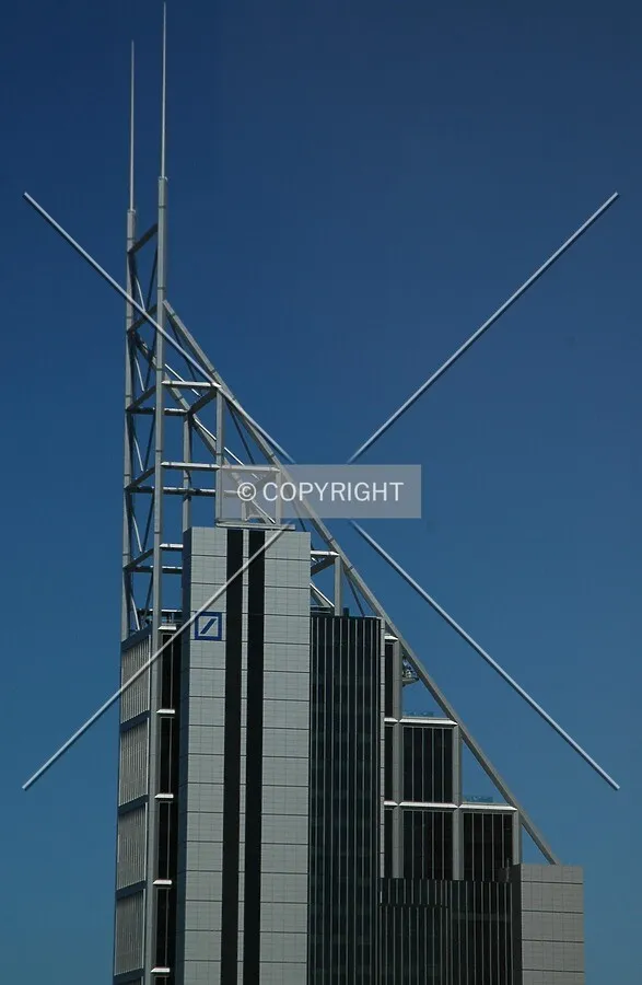 Top of the west facade
