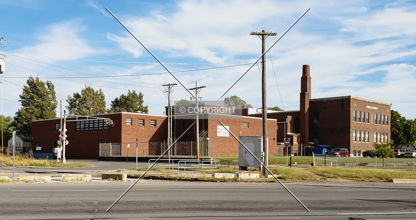 From the northwest; September 28, 2019