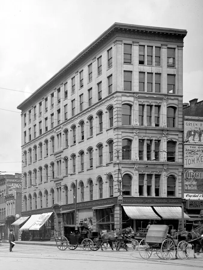 View from the southwest