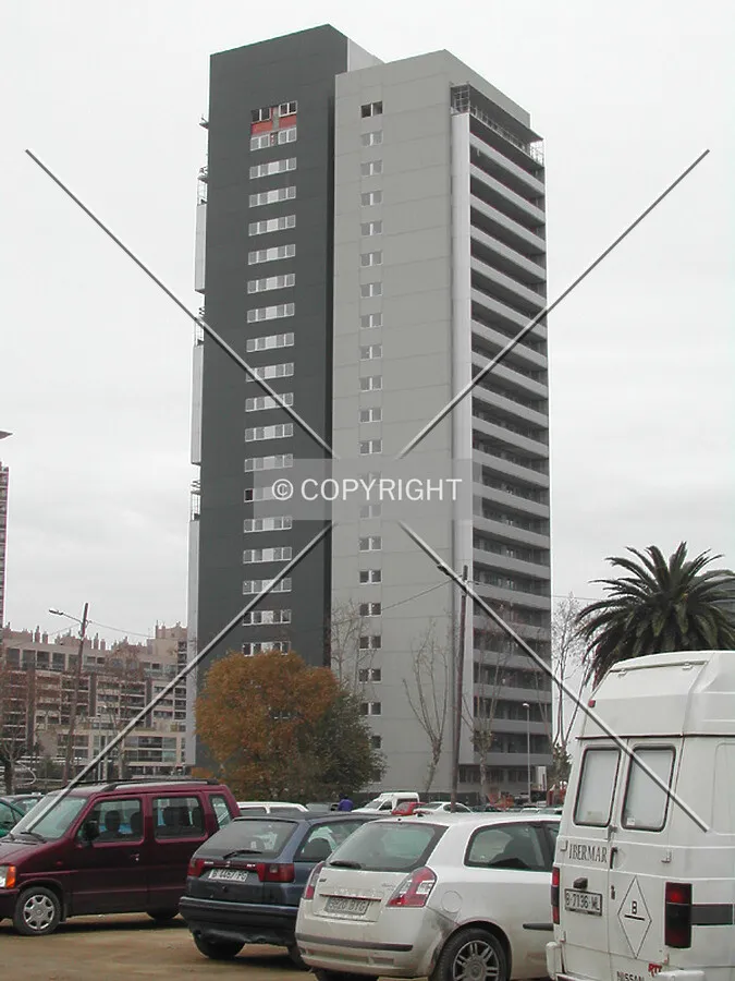 The crane has been removed recently