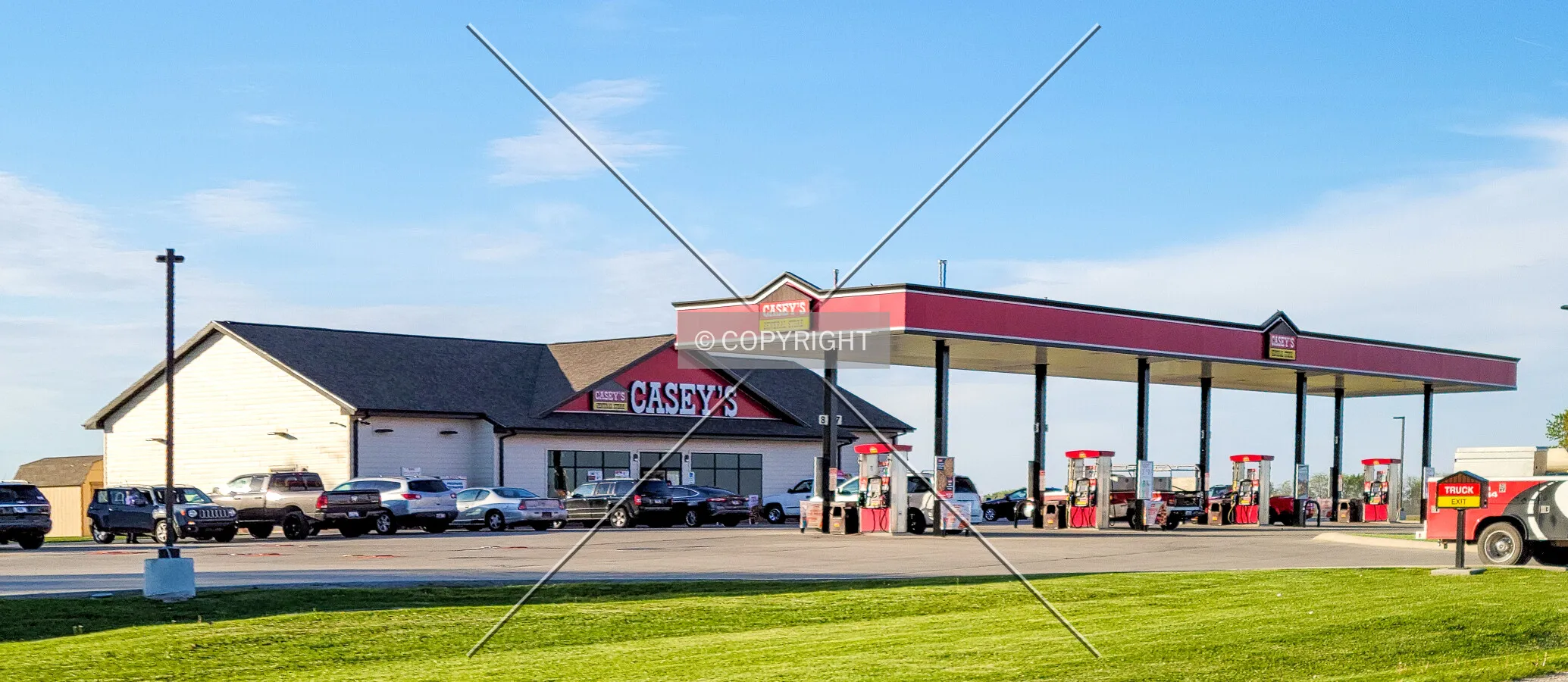 From the south; May 14, 2021