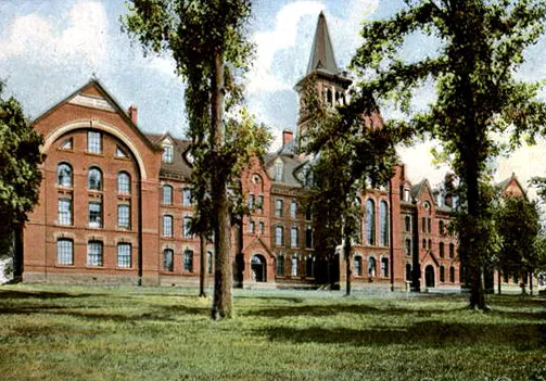 Vintage view from the northwest