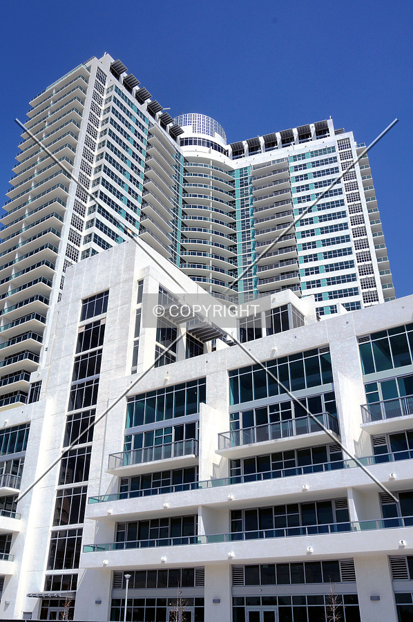 Looking up from the southeast