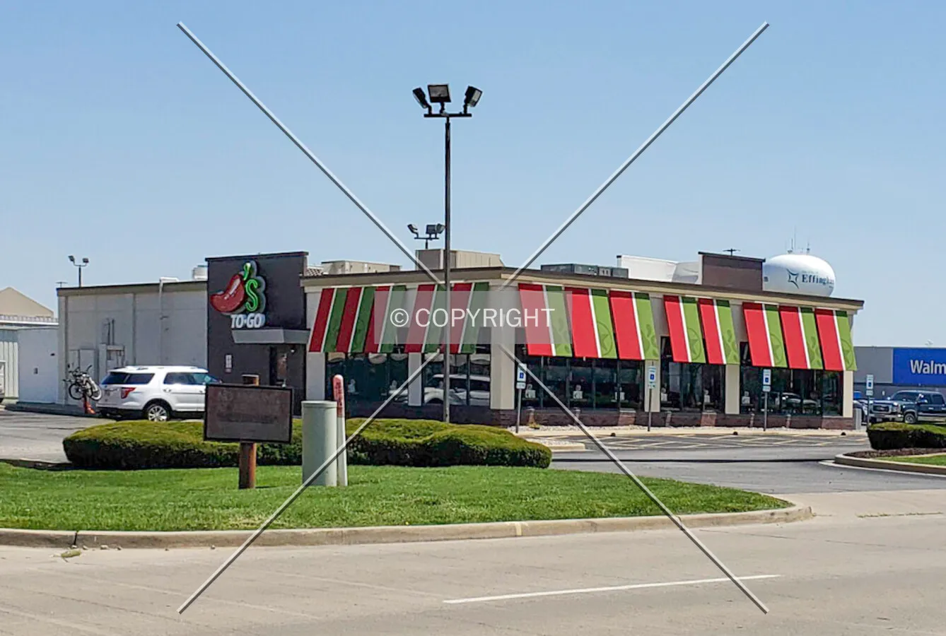 Southwest view; June 29, 2019