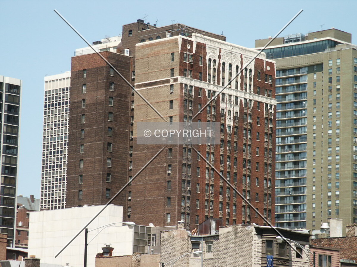 Upper floors from the southwest