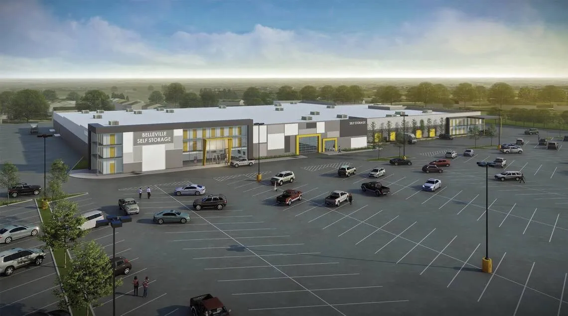 Rendering of completed renovations