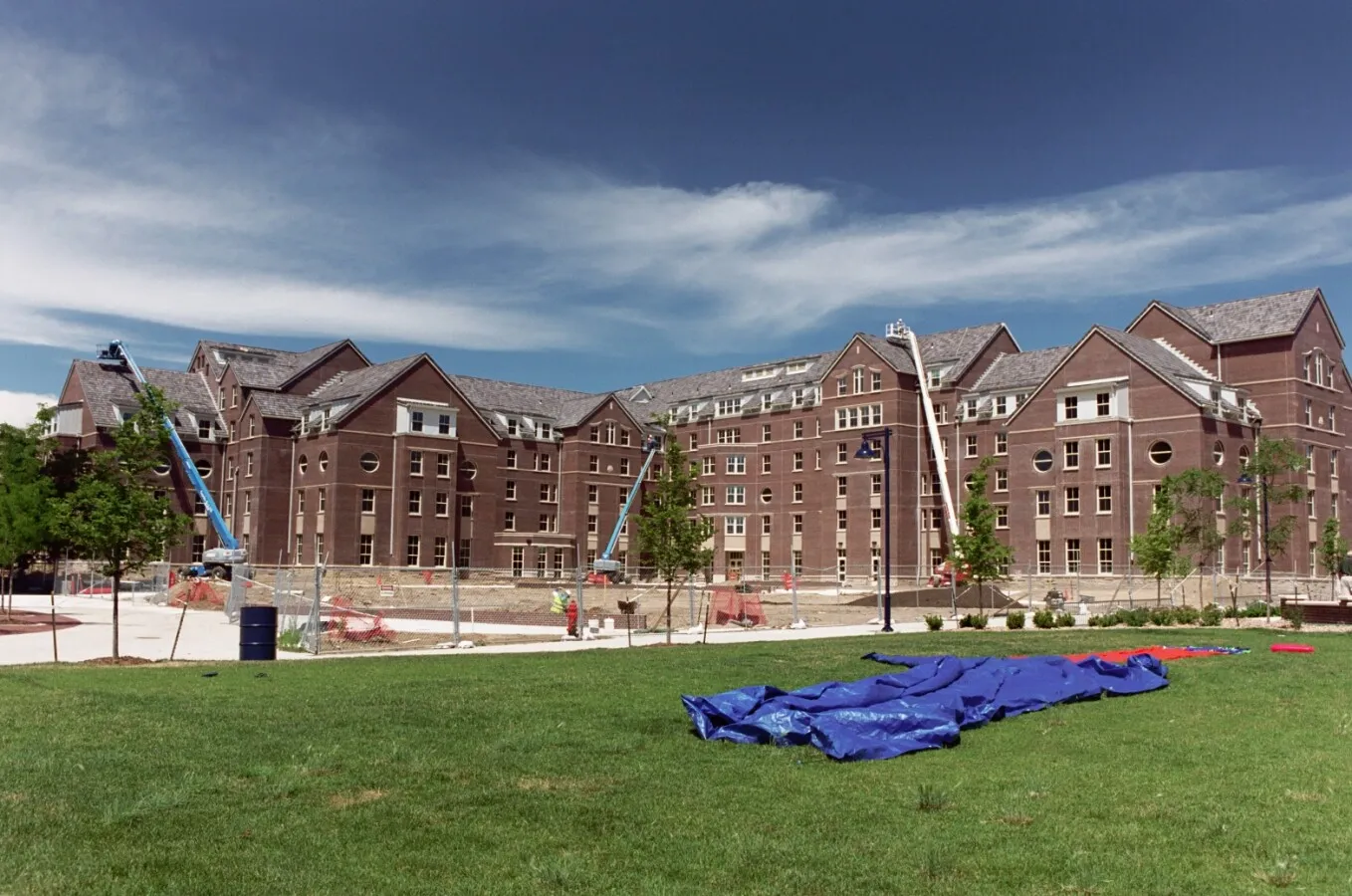 Looking northeast