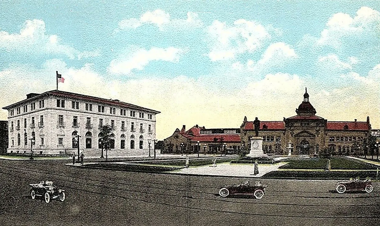 View from the north